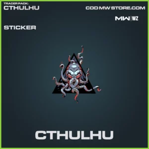 Cthulhu Sticker in Warzone and MW2 Tracer Pack: Cthulhu Bundle