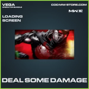 Deal Some Damage Loading Screen in Warzone and MW2 Vega Operator Bundle
