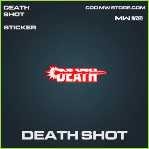 Death SHot sticker in Warzone and MW2 Death Shot Bundle