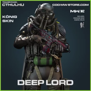 Deep Lord König Skin in Warzone and MW2 Tracer Pack: Cthulhu Bundle