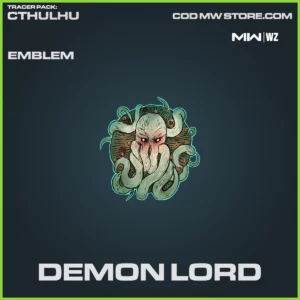 Demon Lord Emblem in Warzone and MW2 Tracer Pack: Cthulhu Bundle