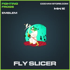 Fly Slicer Emblem in Warzone and MW2 Fighting Frogs Bundle