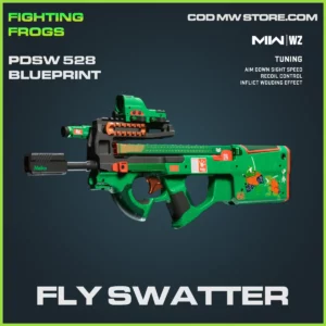 Fly Swatter PDSW 528 Blueprint Skin in Warzone and MW2 Fighting Frogs Bundle