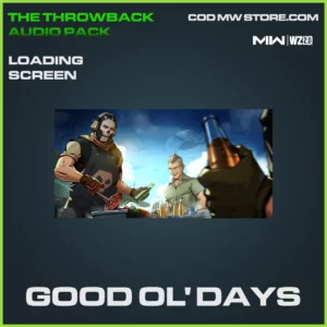 Good Ol' Days Loading screen in Warzone 2.0 and MW2 The Throwback Audio Pack Bundle
