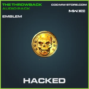 Hacked Emblem in Warzone 2.0 and MW2 The Throwback Audio Pack Bundle
