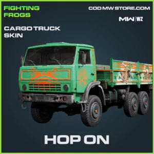 Hop On Cargo Truck Skin in Warzone and MW2 Fighting Frogs Bundle