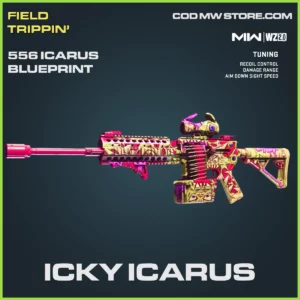 Icky Icarus 556 Icarus Blueprint Skin in Warzone 2.0 and MW2 Field Trippin' Bundle