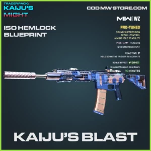 Kaiju's Blast ISO Hemlock Blueprint Skin in Warzone and MW2 Tracer Pack: Kaiju's Might Bundle