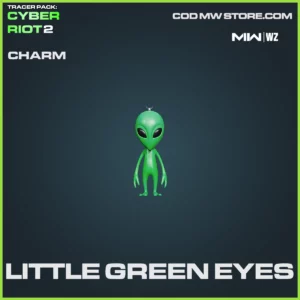 Little Green Eyes charm in Warzone and MW2 Cyber Riot 2 Bundle