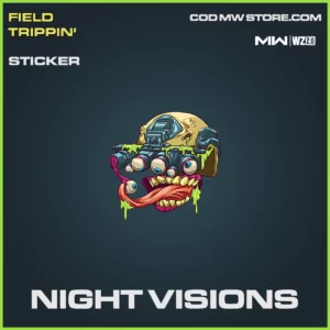 Night Visions Sticker in Warzone 2.0 and MW2 Field Trippin' Bundle