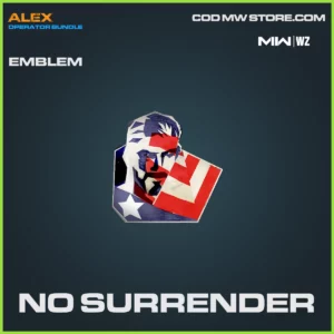 No surrender emblem in Warzone and MW2 Alex Operator Bundle