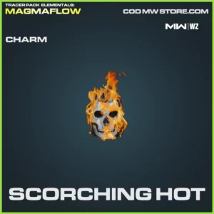 Scorching Hot Charm in Warzone and MW2 Tracer Pack Elementals Magmaflow Bundle