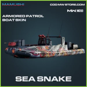 Sea Snake armored Patrol Boat Skin in Warzone and MW2 Mamushi Bundle