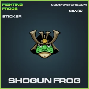 Shogun Frog Sticker in Warzone and MW2 Fighting Frogs Bundle