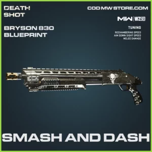 Smash and Dash Bryson 830 BLueprint Skin in Warzone and MW2 Death Shot Bundle
