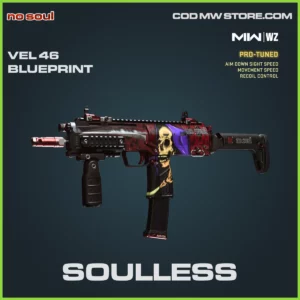 Soulless VEL 46 Blueprint Skin in Warzone and MW2 no soul Bundle