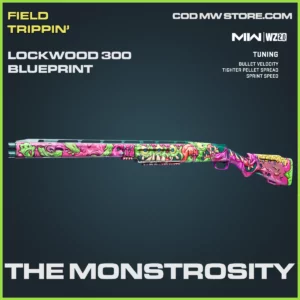 The Monstrosity lockwood 300 blueprint skin in Warzone 2.0 and MW2 Field Trippin' Bundle