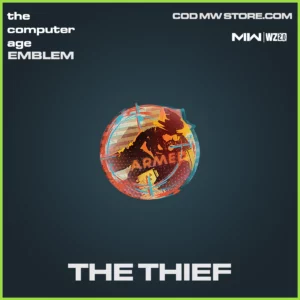The Thief emblem in Warzone 2.0 and MW2 the computer age bundle