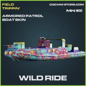 Wild Ride Armored Patrol Boat Skin in Warzone 2.0 and MW2 Field Trippin' Bundle