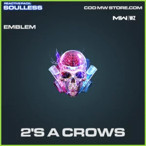 2'S A Crows Emblem in Warzone and MW2 Reactive Pack: Soulless