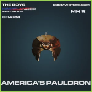 Americás Pauldron Charm in Warzone and MW2 The Boys Homelander Bundle