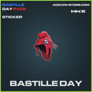Bastille Day Sticker in Warzone and MW2 Bastille Day Pack Bundle