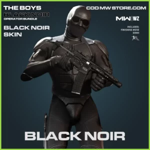 Black Noir The Boys Skin in Warzone and MW2 The Boys Black Noir Operator Bundle
