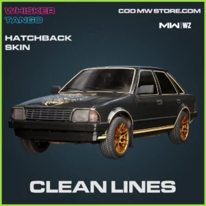 Clean Lines Hatchback skin in Warzone and MW2 Whisker Tango Bundle