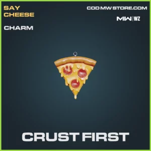 Crust First Charm in Warzone and MW2 Say Cheese Bundle