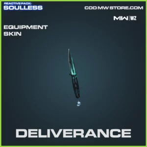 Deliverance Equipment Throwing Knife Skin in Warzone and MW2 Reactive Pack: Soulless