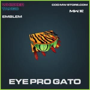 Eye Pro Gato Emblem in Warzone and MW2 Whisker Tango Bundle