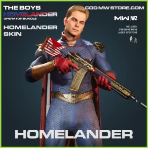 Homelander The Boys Skin in Warzone and MW2 The Boys Homelander Bundle