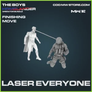 Laser Everyone Finishing Move in Warzone and MW2 The Boys Homelander Bundle