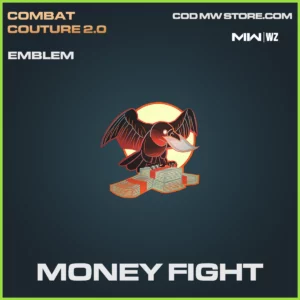 Money Fight emblem in Warzone and MW2 Combat Couture 2.0 Bundle