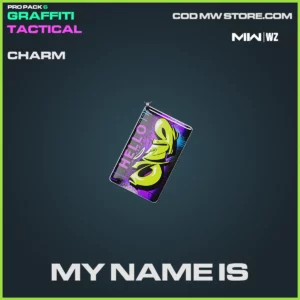 My Name Is Charm in Warzone and MW2 Call of Duty Pro Pack 6 Graffiti Tactical Bundle