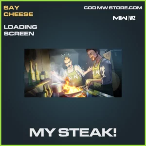 My Steak! Loading Screen in Warzone and MW2 Say Cheese Bundle