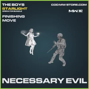 Necessary Evil Finishing Move in Warzone and MW2 Starlight The Boys Bundle