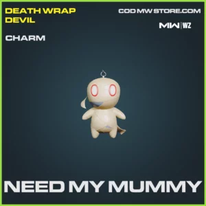 Need My Mummy Charm in Warzone and MW2 Death Wrap Devil Bundle