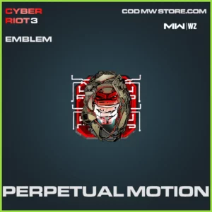 Perpetual Motion Emblem in Warzone and MW2 Cyber Riot 3 Bundle