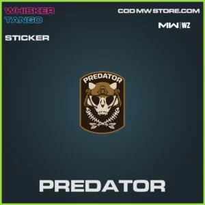 Predator sticker in Warzone and MW2 Whisker Tango Bundle