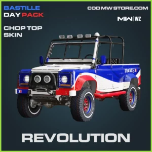 Revolution Chop Top Skin in Warzone and MW2 Bastille Day Pack Bundle