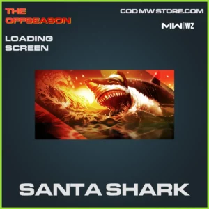 Santa Shark Loading Screen in Warzone and MW2 The Offseason Bundle
