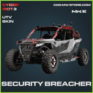 Security Breacher UTV Skin in Warzone and MW2 Cyber Riot 3 Bundle