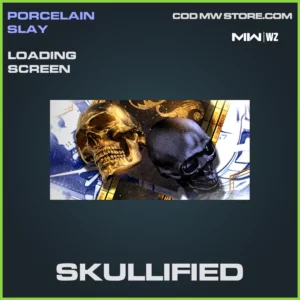 Skullified Loading Screen in Warzone and MW2 Porcelain Slay bundle