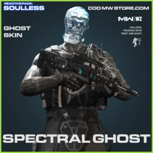 Spectral Ghost Ghost Skin in Warzone and MW2 Reactive Pack: Soulless