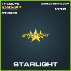 Starlight Sticker in Warzone and MW2 Starlight The Boys Bundle