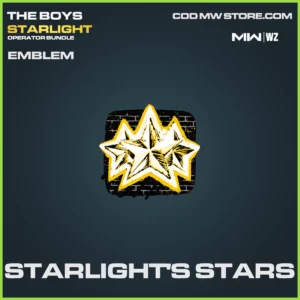 Starlight's Stars Emblem in Warzone and MW2 Starlight The Boys Bundle