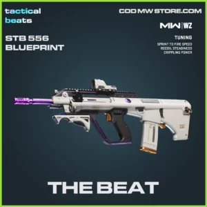 The Beat STB 556 Blueprint Skin in Warzone and MW2 tactical beats bundle