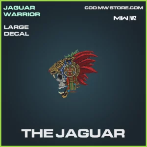 The Jaguar Large Decal in Warzone and MW2 Jaguar Warrior MW2