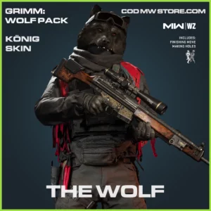 The Wolf König Skin in Warzone and MW2 Grimm: Wolf Pack Bundle